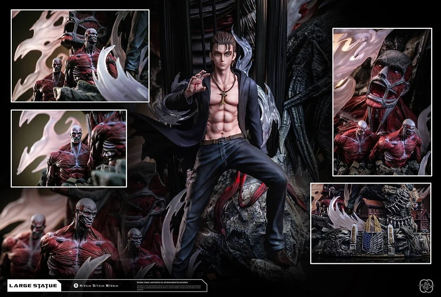 【IN-STOCK】Hertz Studio - Eren Jaeger with LED 1/6