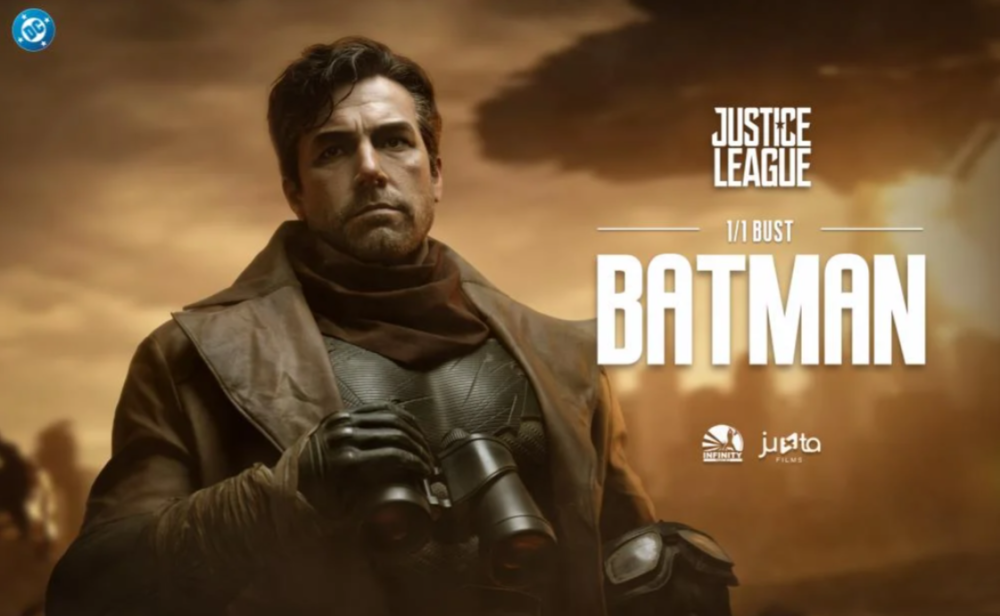 【PRE-ORDER】Zach Snyder's Justice League Knightmare Batman 1/1 Limited Edition Bust