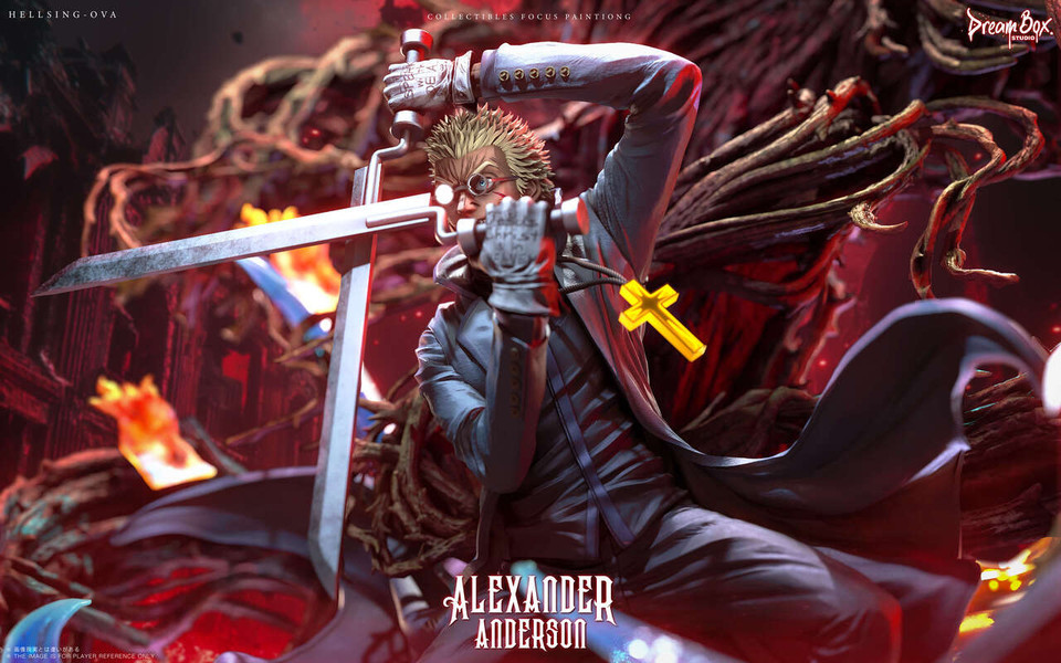 【PRE-ORDER】Dream Box Studio - Hellsing Series 02 Father Alexander Anderson