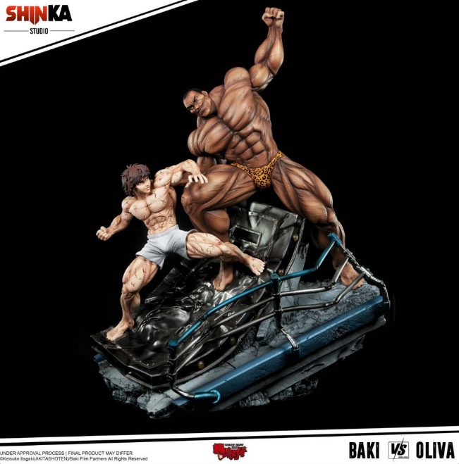 【PRE-ORDER】Shinka Studio Baki vs Oliva Licensed