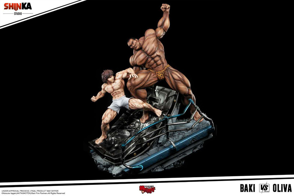 【PRE-ORDER】Shinka Studio Baki vs Oliva Licensed