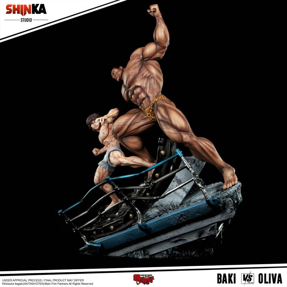 【PRE-ORDER】Shinka Studio Baki vs Oliva Licensed