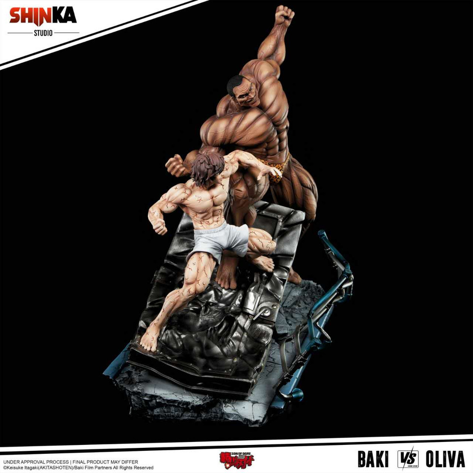 【PRE-ORDER】Shinka Studio Baki vs Oliva Licensed