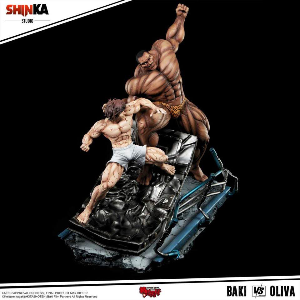 【PRE-ORDER】Shinka Studio Baki vs Oliva Licensed