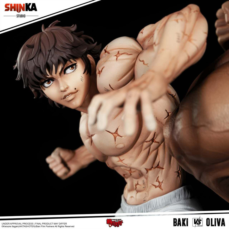 【PRE-ORDER】Shinka Studio Baki vs Oliva Licensed