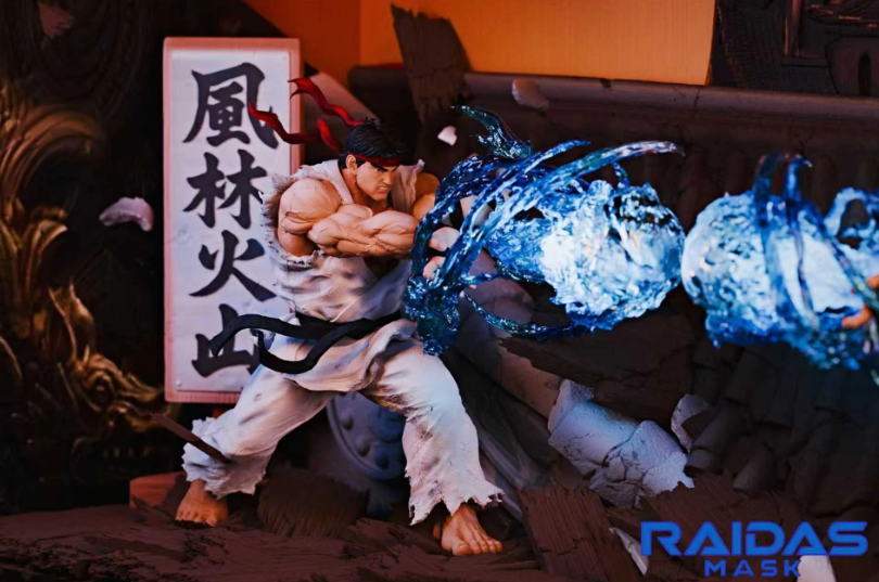 【PRE-ORDER】Raidas Mask Studio - Impact Showdown Ken X Ryu Street Fighter 1/6