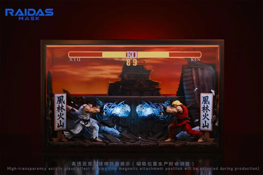 【PRE-ORDER】Raidas Mask Studio - Impact Showdown Ken X Ryu Street Fighter 1/6