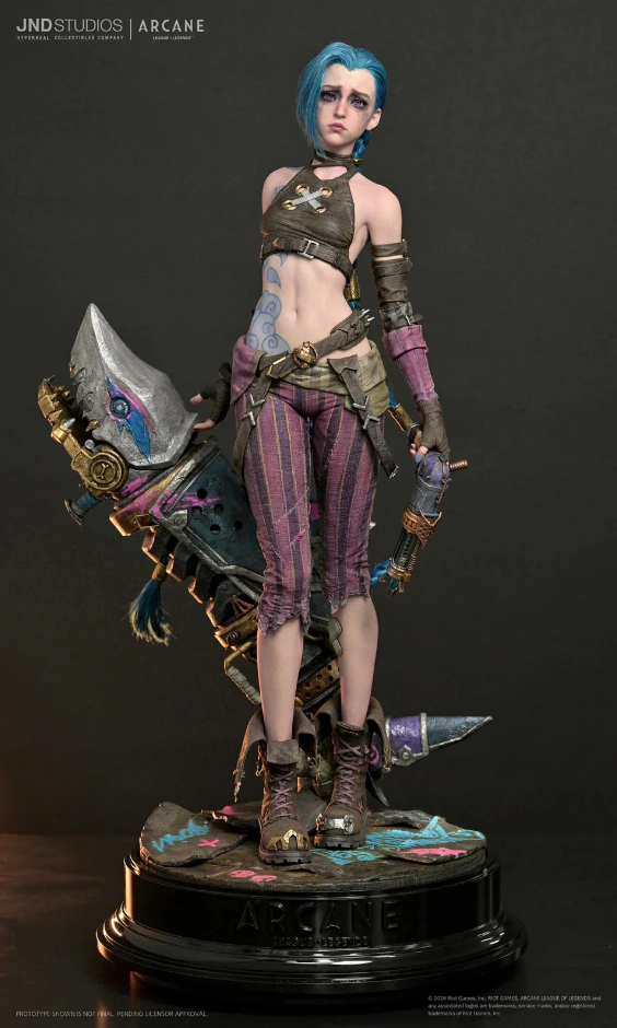 【PRE-ORDER】JND Studio - JINX of Arcane: League of Legends 1/3 Scale Statue HMS-028