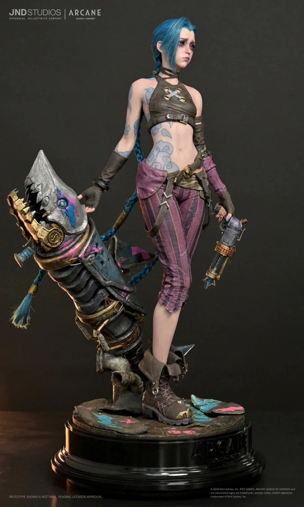 【PRE-ORDER】JND Studio - JINX of Arcane: League of Legends 1/3 Scale Statue HMS-028