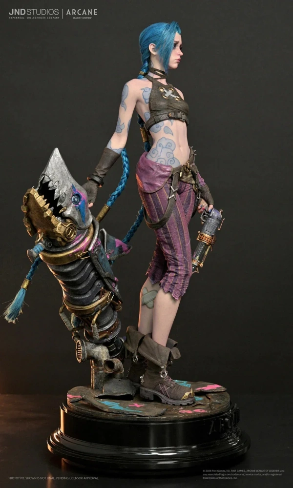 【PRE-ORDER】JND Studio - JINX of Arcane: League of Legends 1/3 Scale Statue HMS-028
