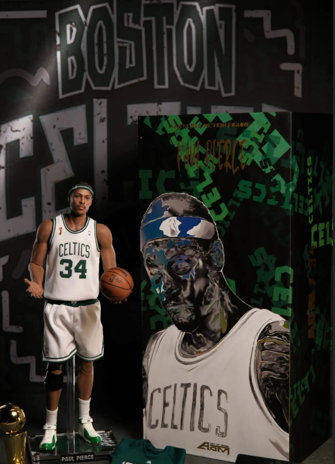 【PRE-ORDERAOM TOYS - Pierce Celtics' Big Three 2008 Championship Set NBA