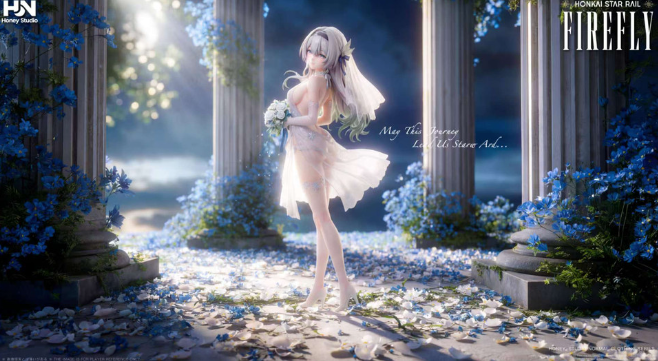 【PRE-ORDER】Honey Studio 1:6/1:4 Wedding dress Firefly