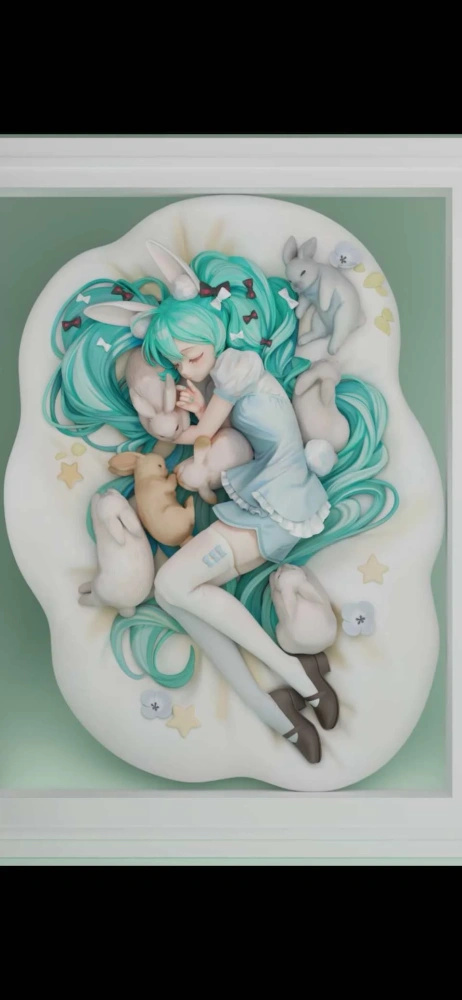 【PRE-ORDER】Liang Chan Studio - Sleeping Rabbit Hatsune Miku 1/6