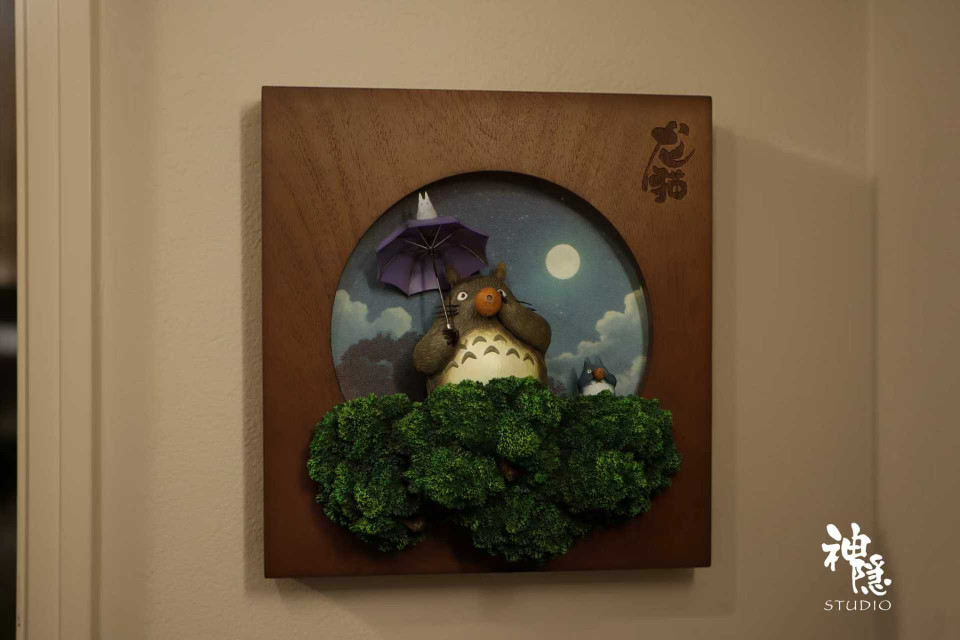 【PRE-ORDER】ShenYin Studio Totoro under the moonlight with LED