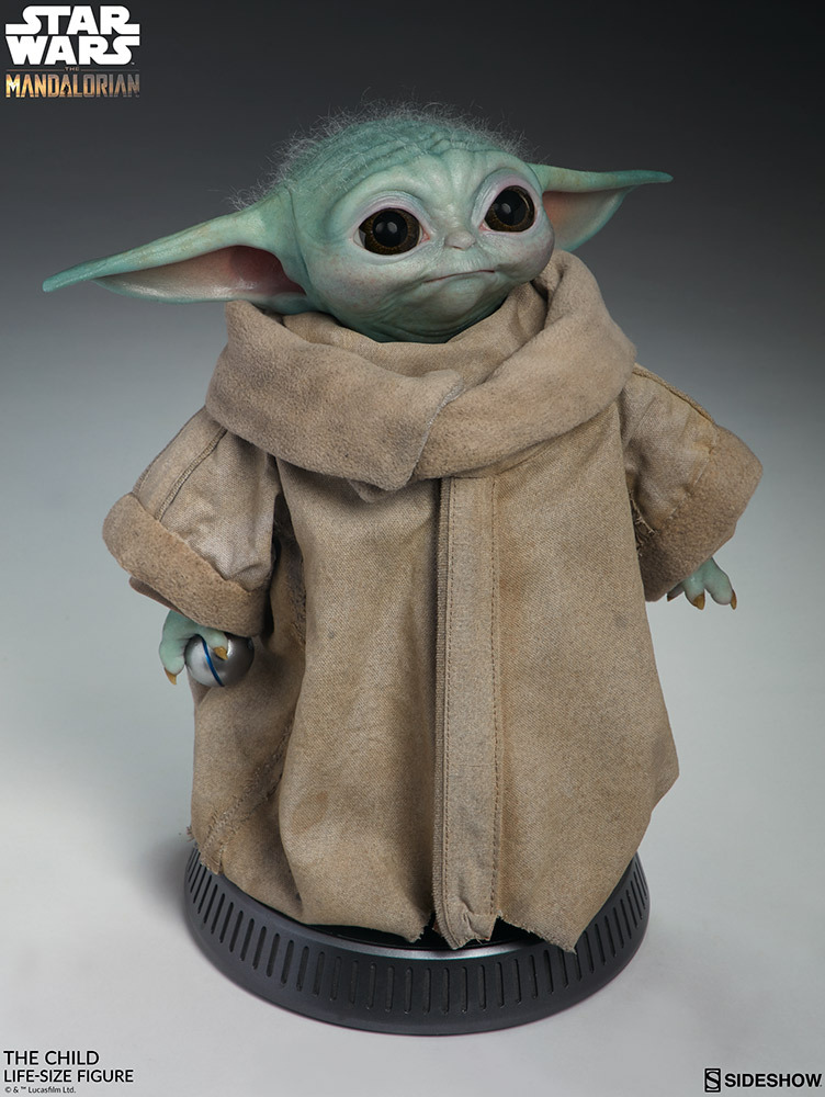 【IN-STOCK】Sideshow Star Wars 《The Mandalorian》 The Child Grogu 1/1  400369