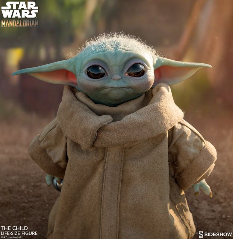 【IN-STOCK】Sideshow Star Wars 《The Mandalorian》 The Child Grogu 1/1  400369