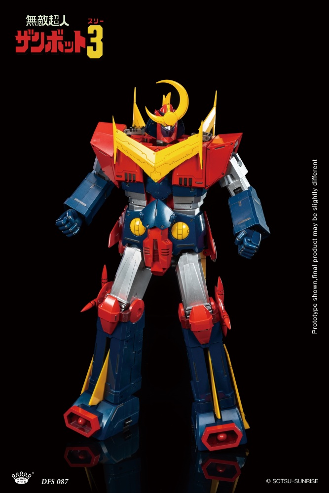 【IN-STOCK】King Arts DFS087  Super Machine Zambot 3