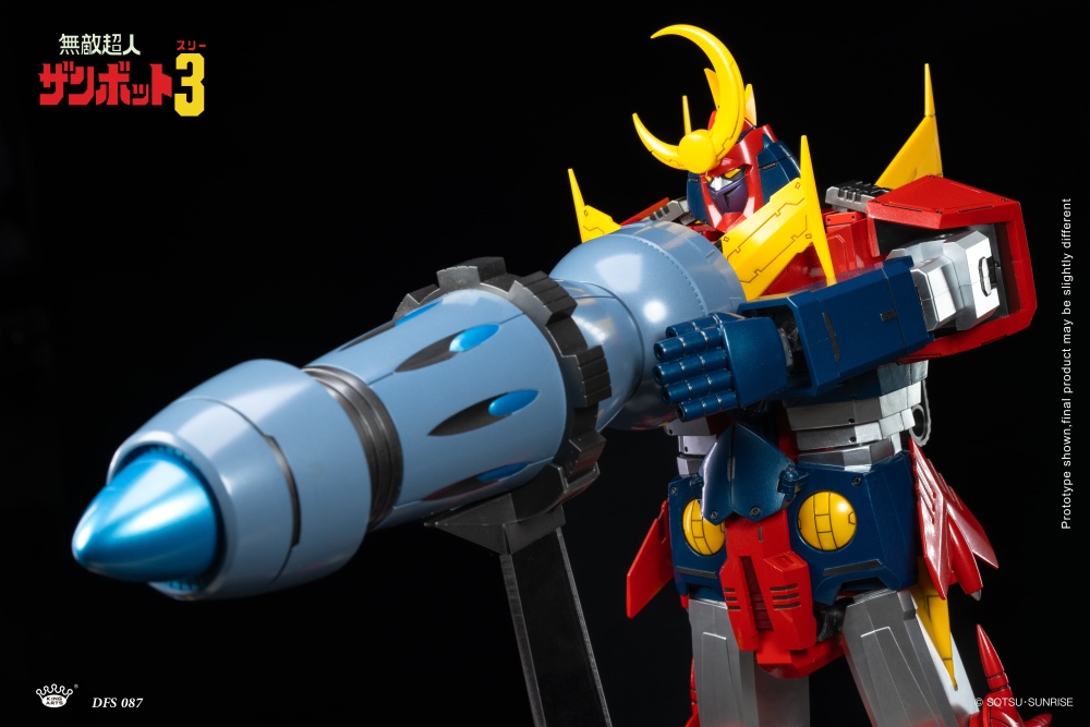 【IN-STOCK】King Arts DFS087  Super Machine Zambot 3