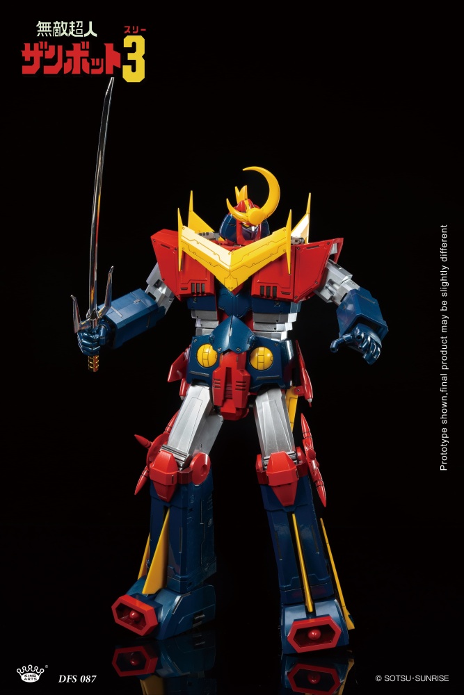 【IN-STOCK】King Arts DFS087  Super Machine Zambot 3