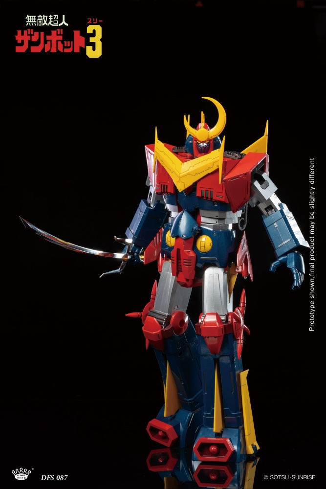 【IN-STOCK】King Arts DFS087  Super Machine Zambot 3