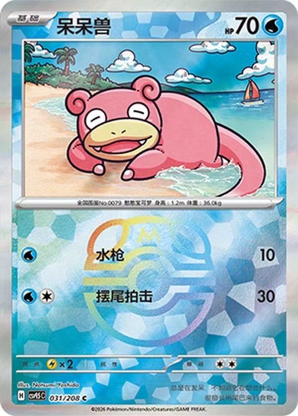 Slowpoke CSV9.5C 031/208
