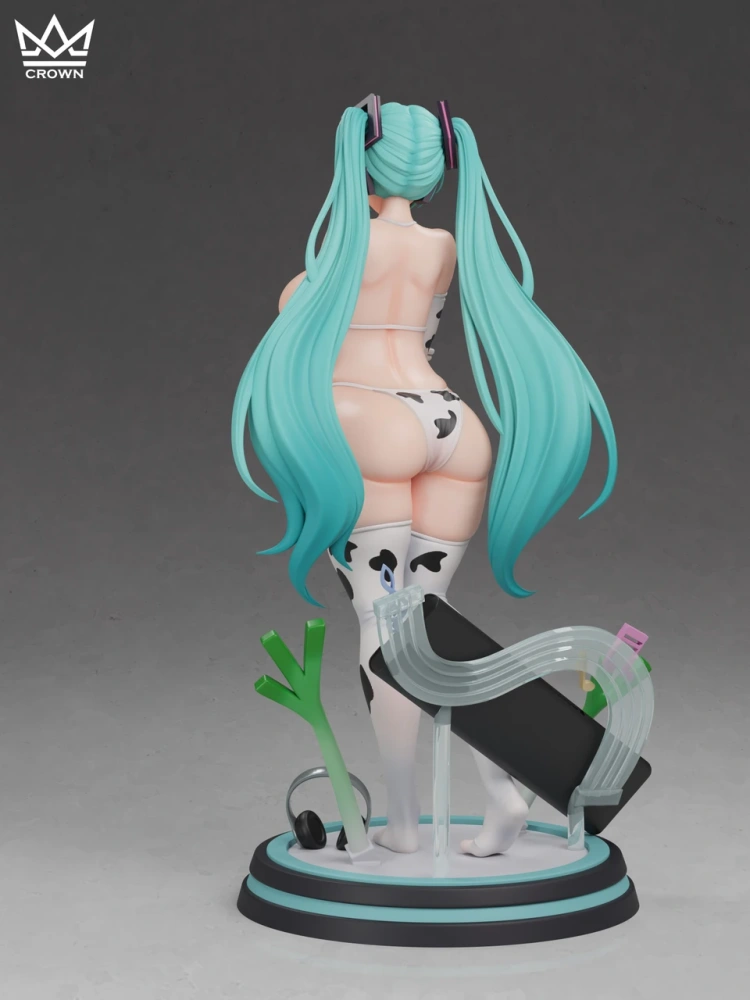 【IN-STOCK】Crown Studio Lady Hatsune Miku Gained Weight?! 1/6
