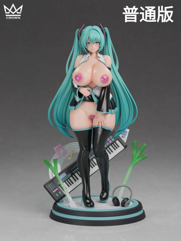 【IN-STOCK】Crown Studio Lady Hatsune Miku Gained Weight?! 1/6
