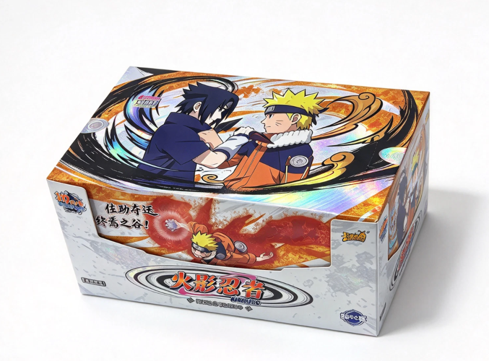KAYOU Naruto Tier 4 Wave 8 Trading Card Booster Box Chinese New Factory Sealed