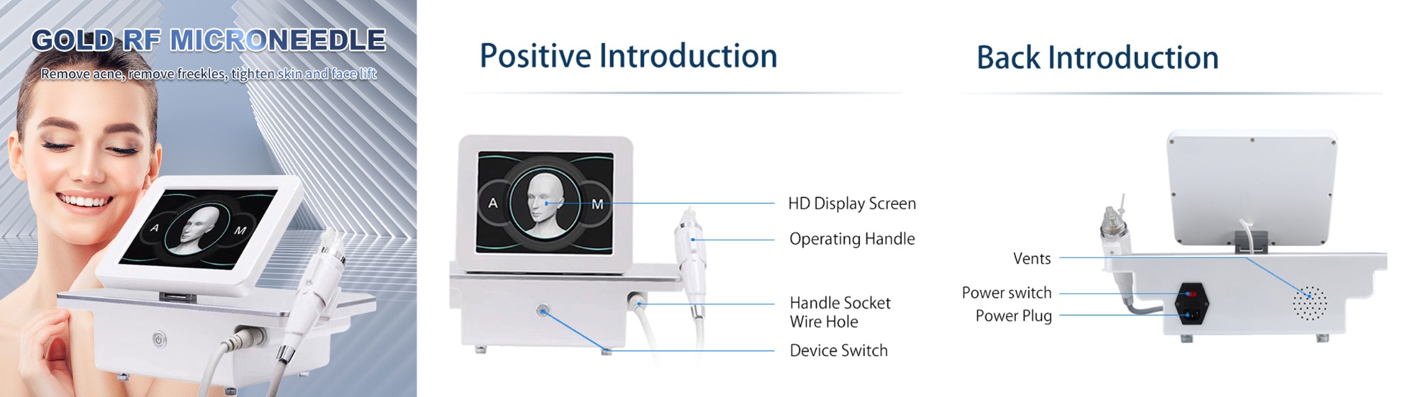 microneedling fractional rf microneedle machine