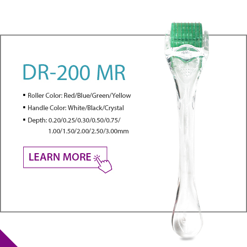DR-200 MR 200 Pin Derma Roller Medical Stainless