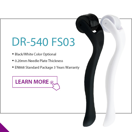 DR-540 FS03 Derma Roller with Frosted Handle