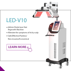 LED-V10 660nm Diode laser Hair Regrowth Machine
