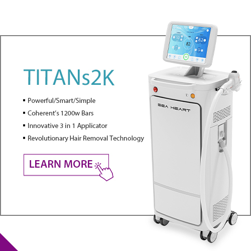 TITANs2K 3 Trio Clustered Diode Laser Hair Removal Machine