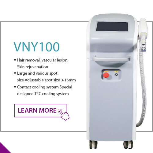 VNY100 Long Pulsed Skin Rejuvenation Hair Removal Machine