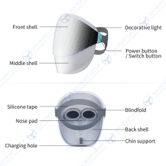 BZ-3083 4 Colors LED LIGHT BEAUTY MASK