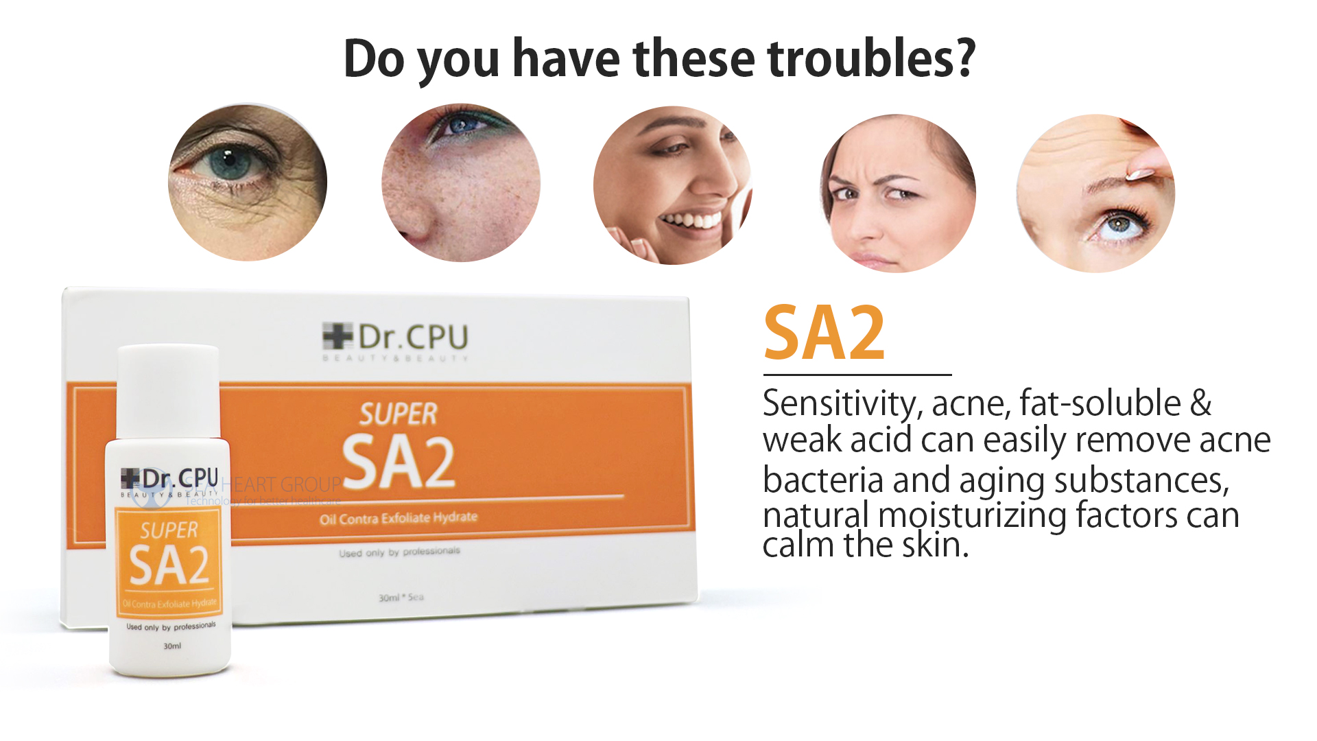 SA2 serums for facial machine