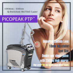 Q Switch Picosecond Laser Machine for Tattoo Removal