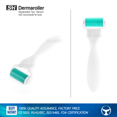 Derma Roller Microneedle Roller For Beard Hair Skin Face 540 Titanium.25mm