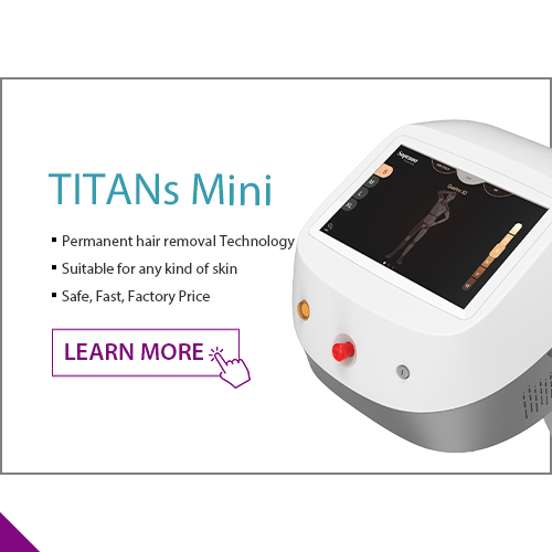 titans mini portable laser hair removal machine