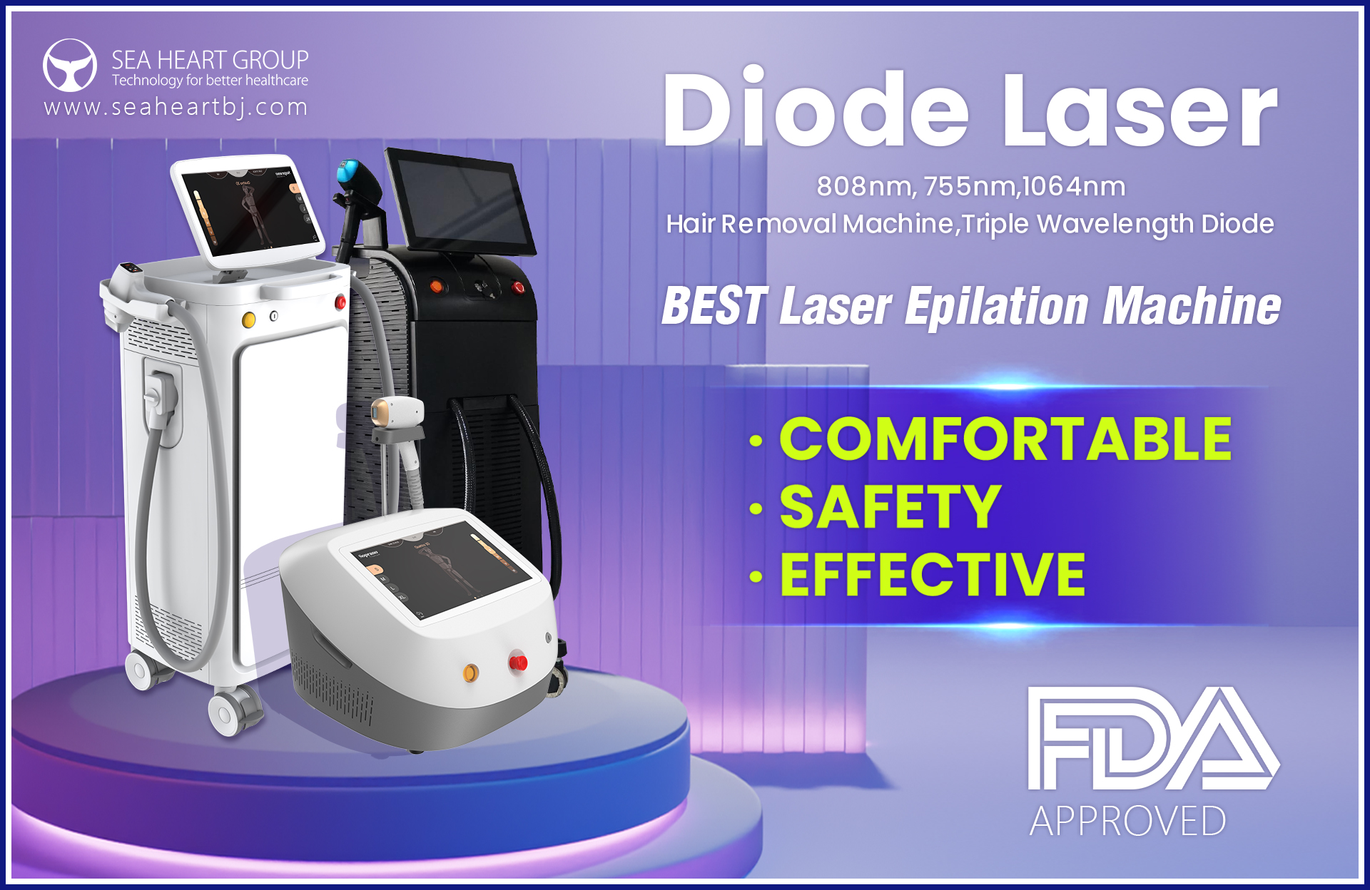 laser epilation machine