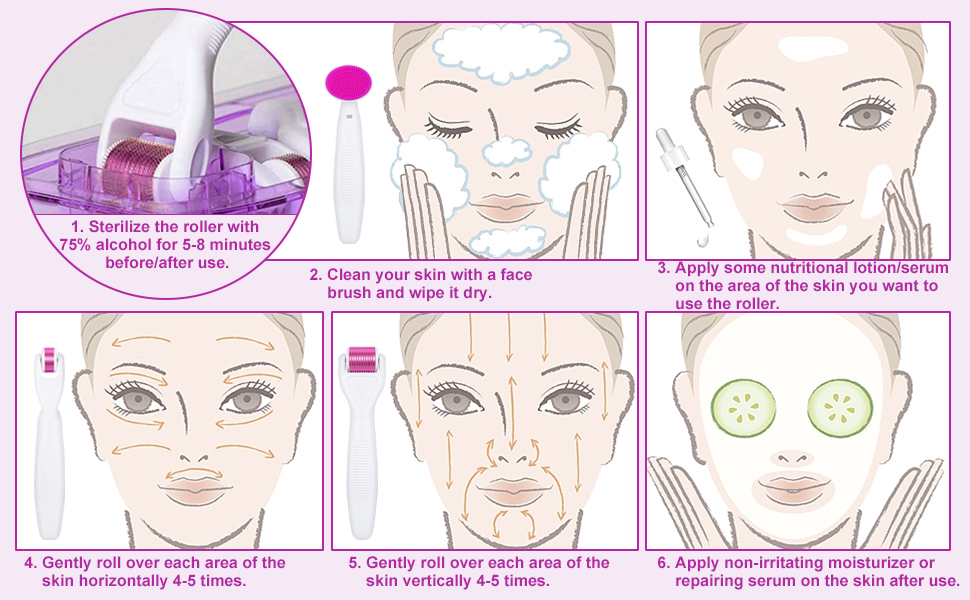 Microneedling Skincare tools