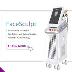 White FaceSculpt Face Lifting EMS Machine for Skin Tightening for Sale