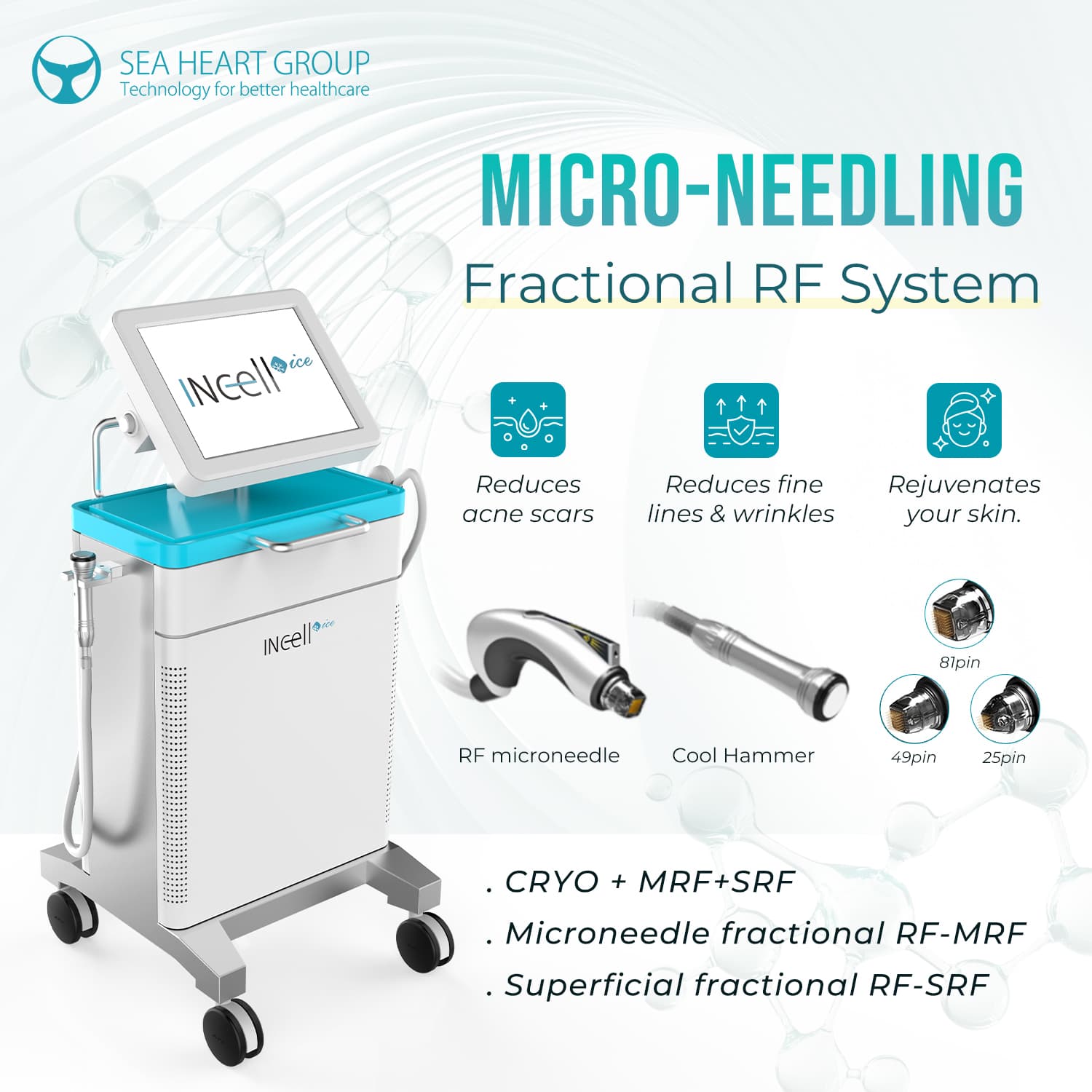 SH-RF P60 RF Microneedling Machine for Sale Beauty Salon Clinic Hot