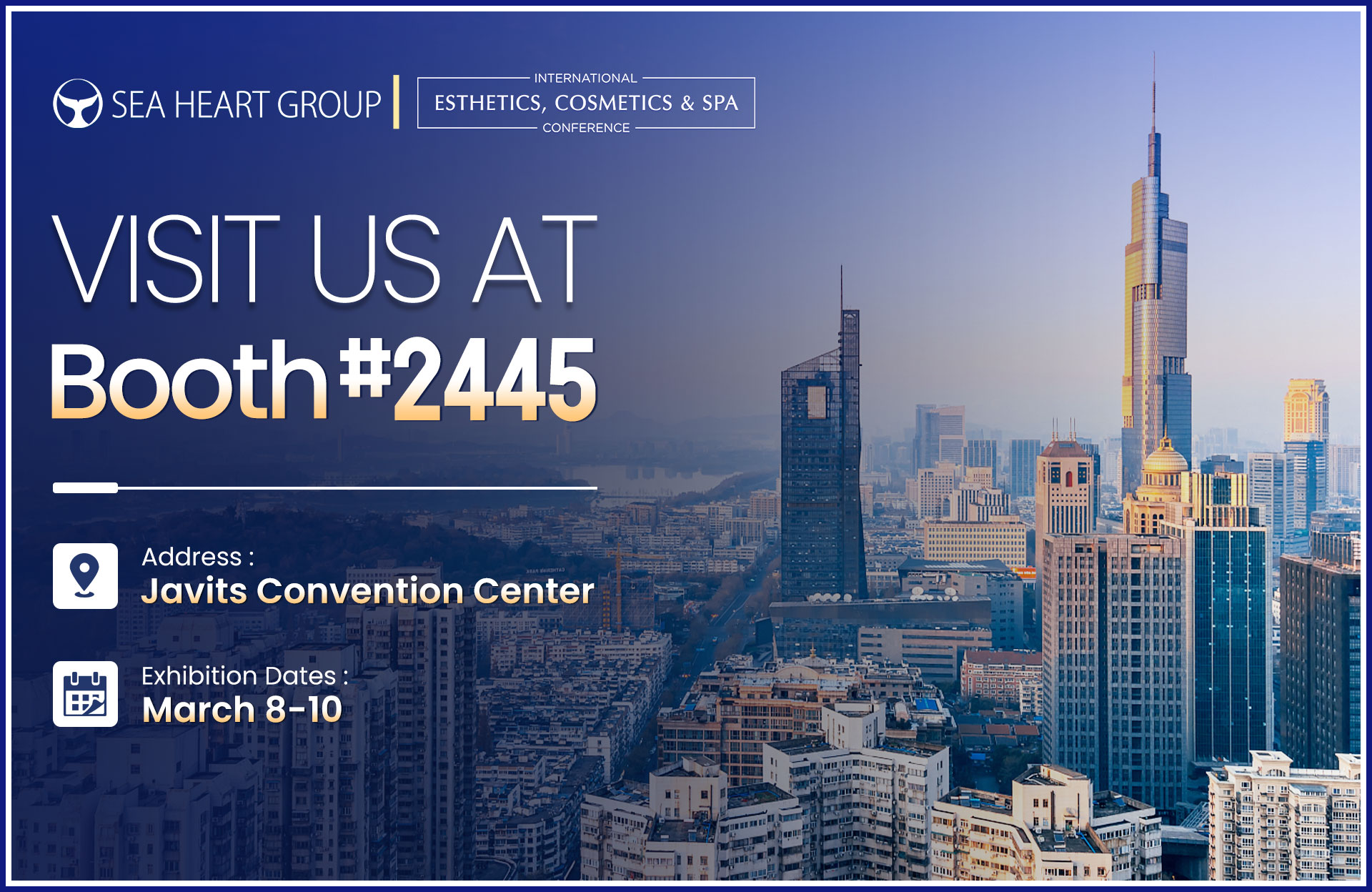 SEAHEART at IECSC New York 2026 (Booth #2445)