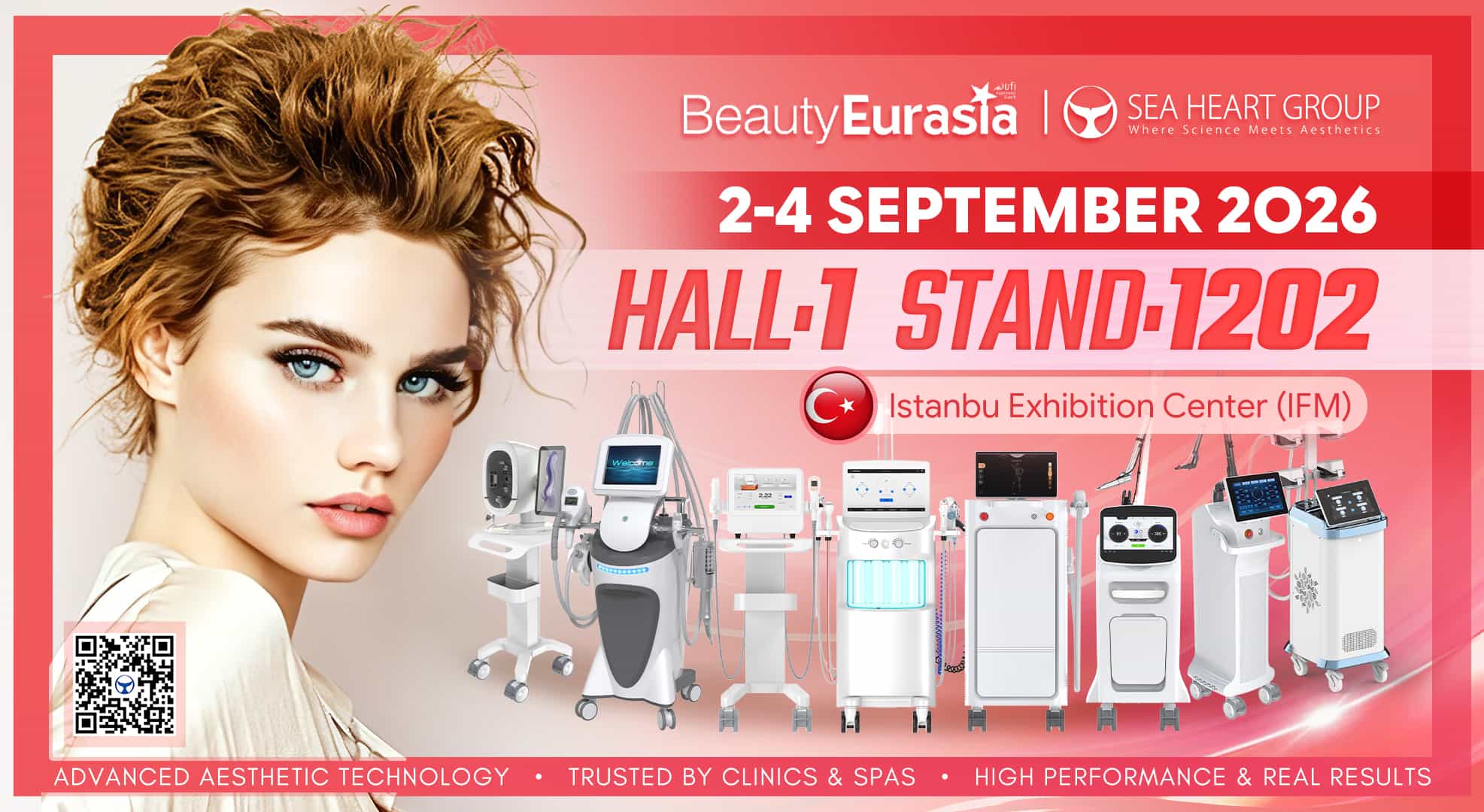Visit SEA HEART GROUP at BeautyEurasia 2026 Hall 1 Stand 1202 Istanbul