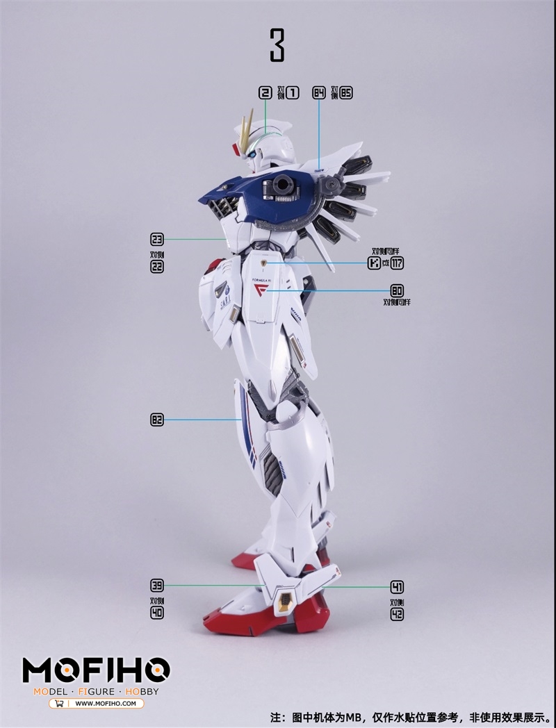 DABAN 8821 Gundam F91 1/100 MG Mobile Suit Gundam F91