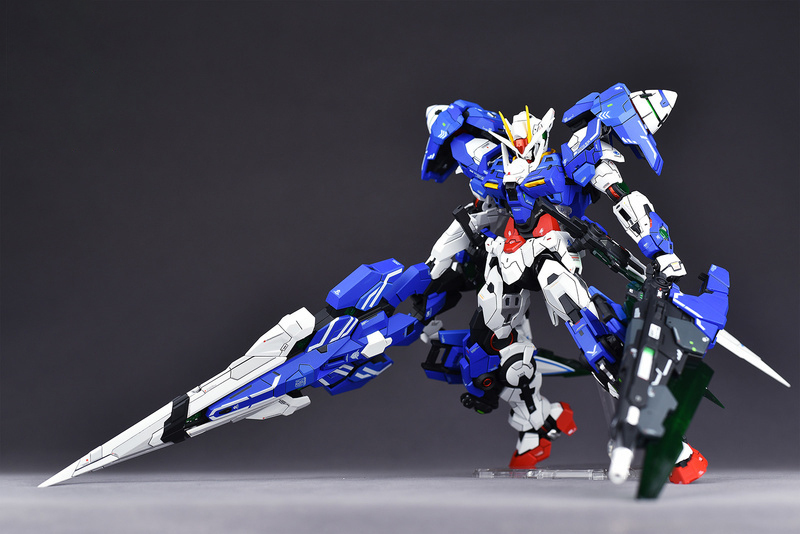MJH 00 Gundam Seven Sword/G 1/100 MG N-0000GNHW/7SG MOJIANGHUN 00V Gundam
