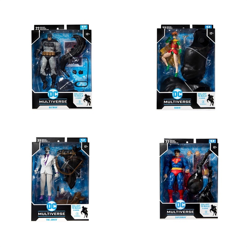 McFarlane Toys Batman The Dark Knight Returns DC Multiverse 7IN 7" Action Figure with Build A Horse Parts & Accessories