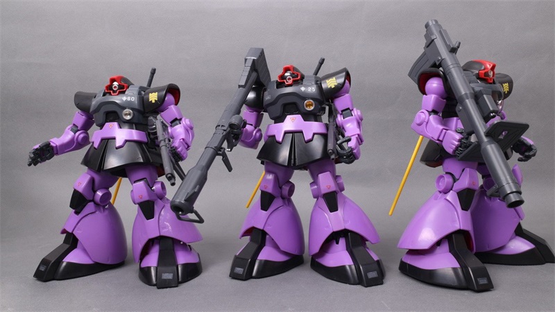 DABAN 6607 Dom BLACK TRI-STARS 1/100 MG MS-09 Gundam