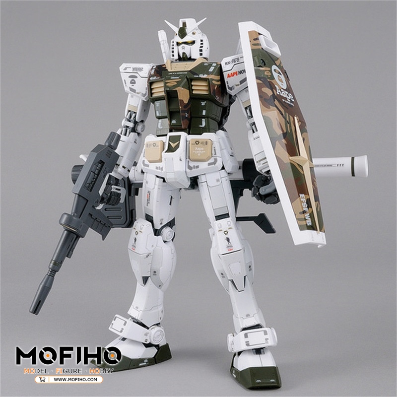 DABAN 6628 Gundam Ver.3.0 AAPE 1/100 MG AAPE RX-78-2 GUNDAM GRN-CAMO